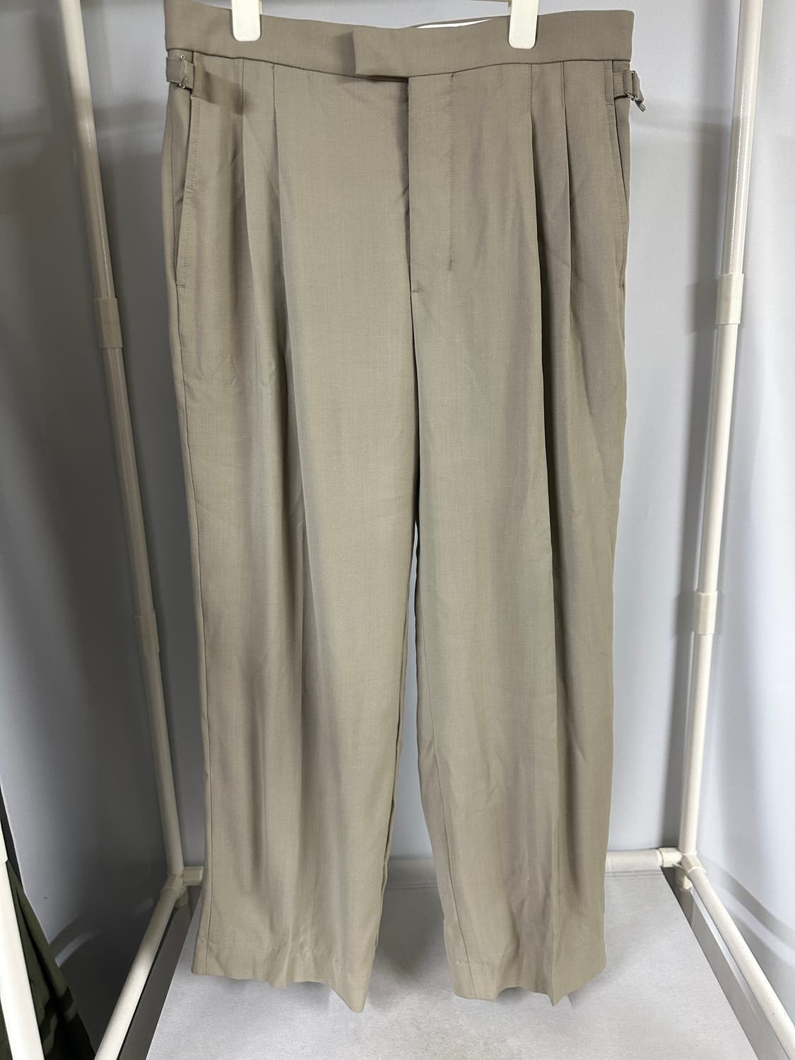 아미 와이드 레그 테일러드 트라우저 슬랙스 상품이미지1