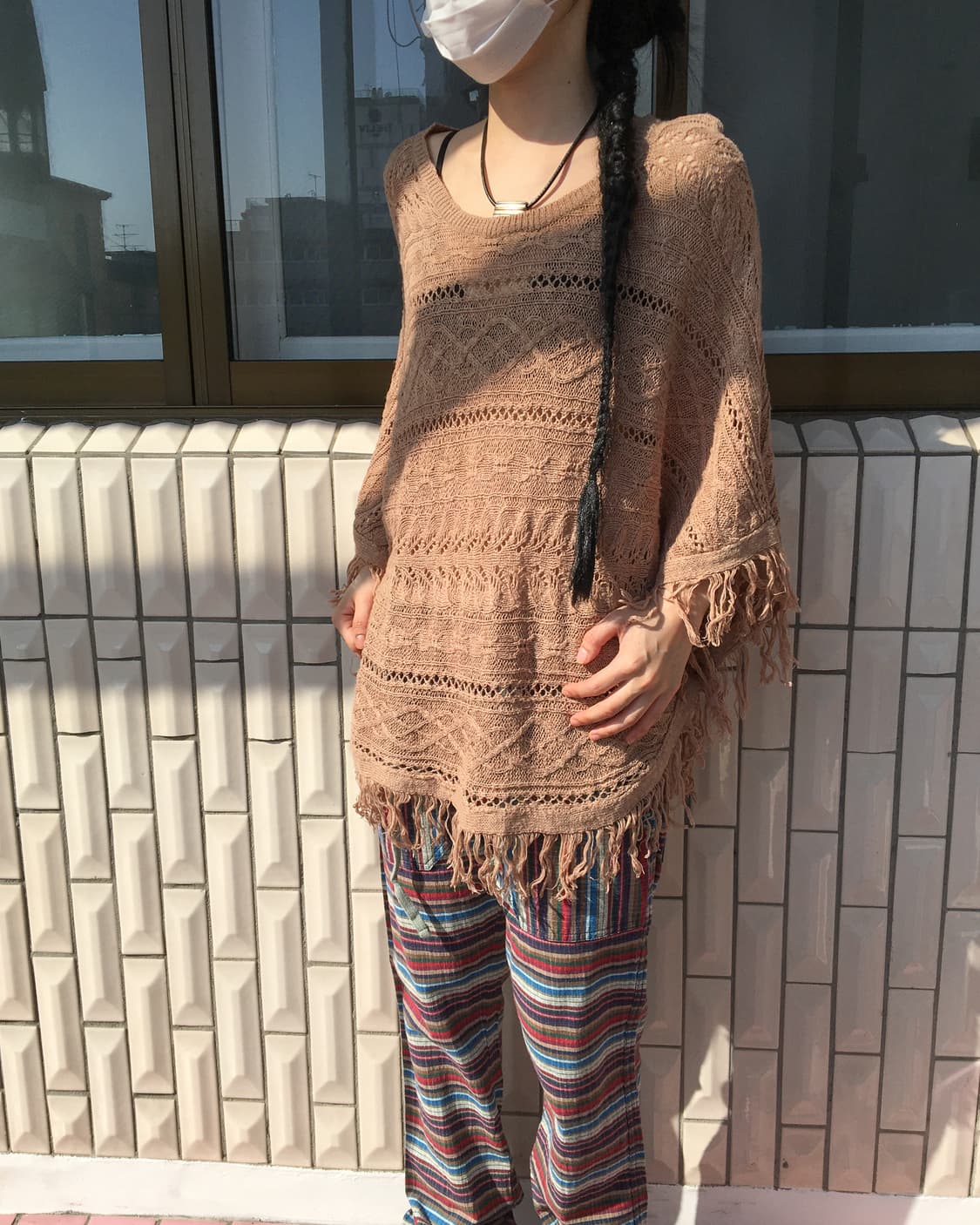 Fringe point cape 상품이미지7