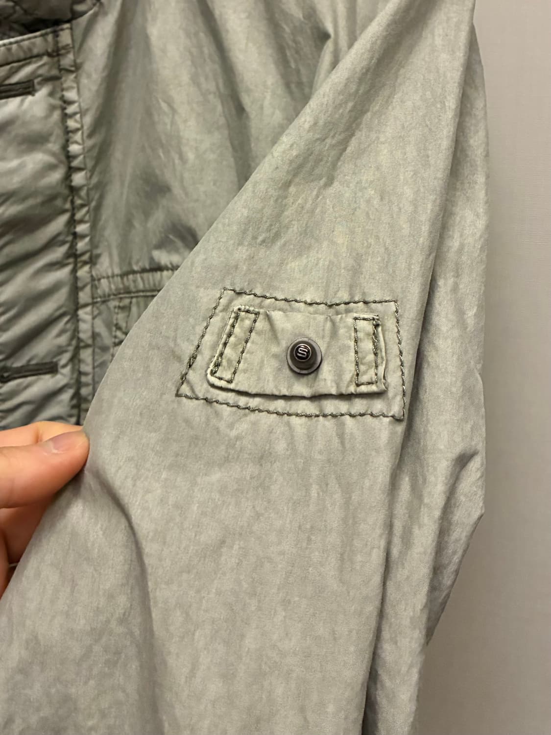 (100)series 시리즈 나일론 피그먼트다잉 필드 사파리자켓 야상 상품이미지5