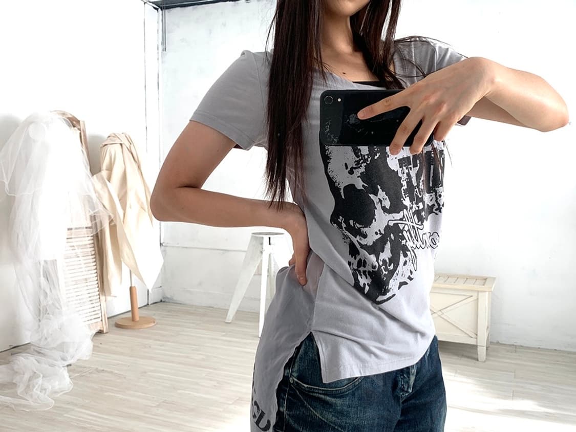 Ghost of Harlem see-through back detail 상품이미지2