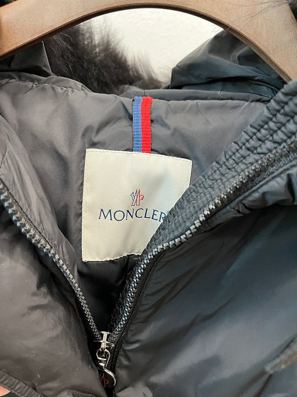 여) 몽클레어 천연모피 야상파카 상품이미지4