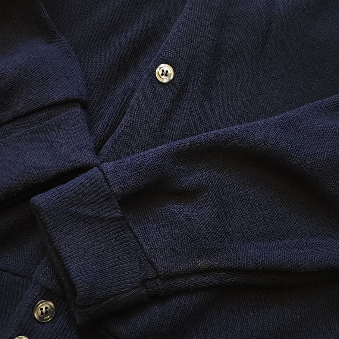 90s 아메리칸 빈티지 가디건 브이넥 가디건 버튼 클로져 네이비 xl 상품이미지6