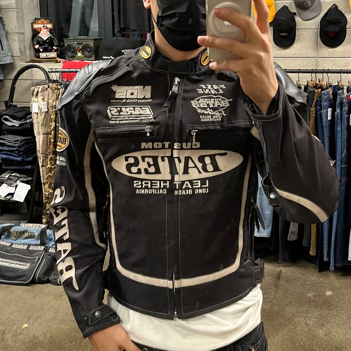Bates leather 바이크 자켓 (95) 상품이미지8