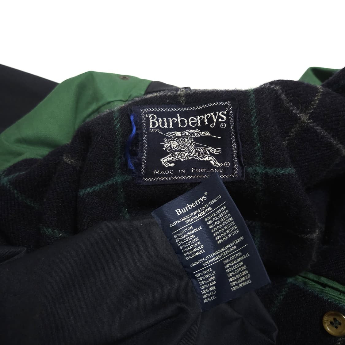 버버리 스포츠 90s 크레스트 필드 헌팅 자켓 상품이미지10