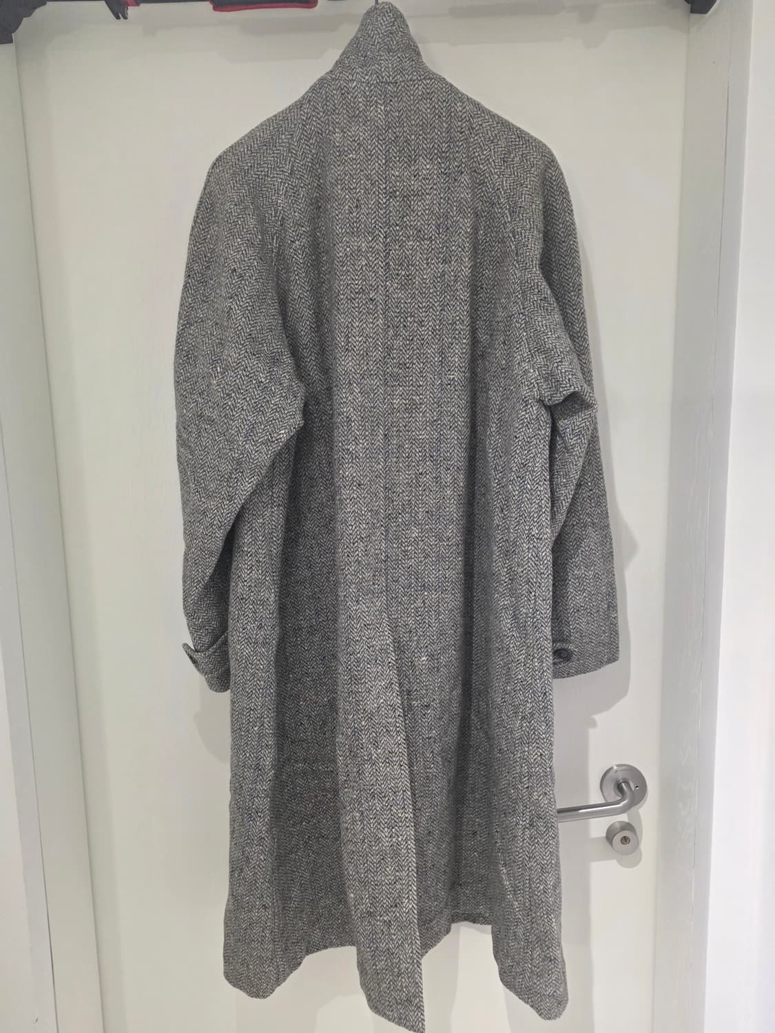 4-50s 버버리 트위드 발마칸 코트 상품이미지2