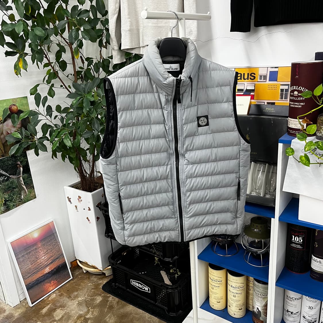 스톤아일랜드 Nylon-Tera 패딩 베스트 XL 상품이미지1