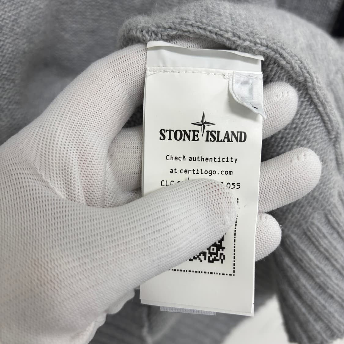 [L]스톤아일랜드 니트 후드티 상품이미지4