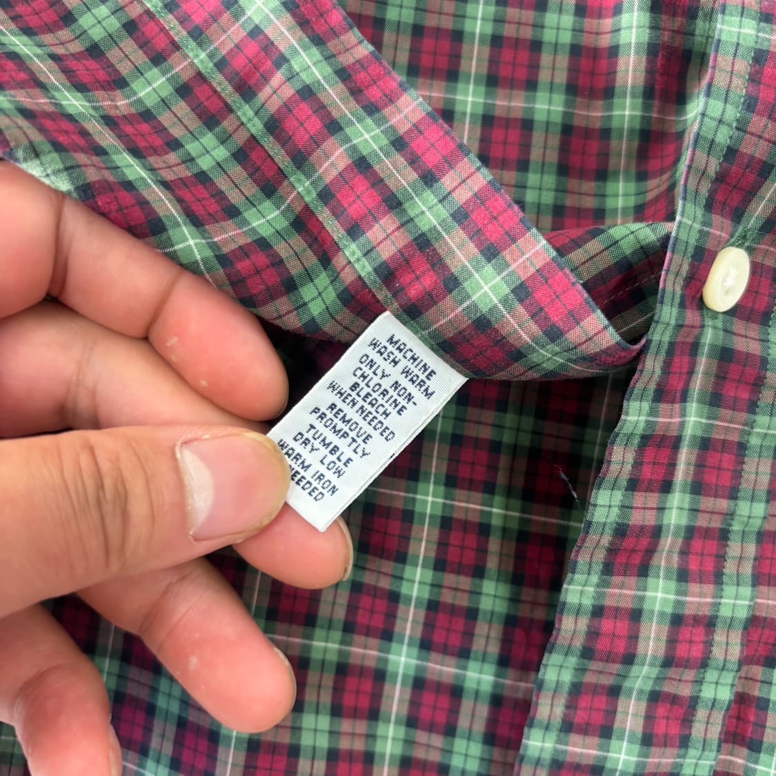 100 폴로랄프로렌 빈티지 체크 셔츠 상품이미지6