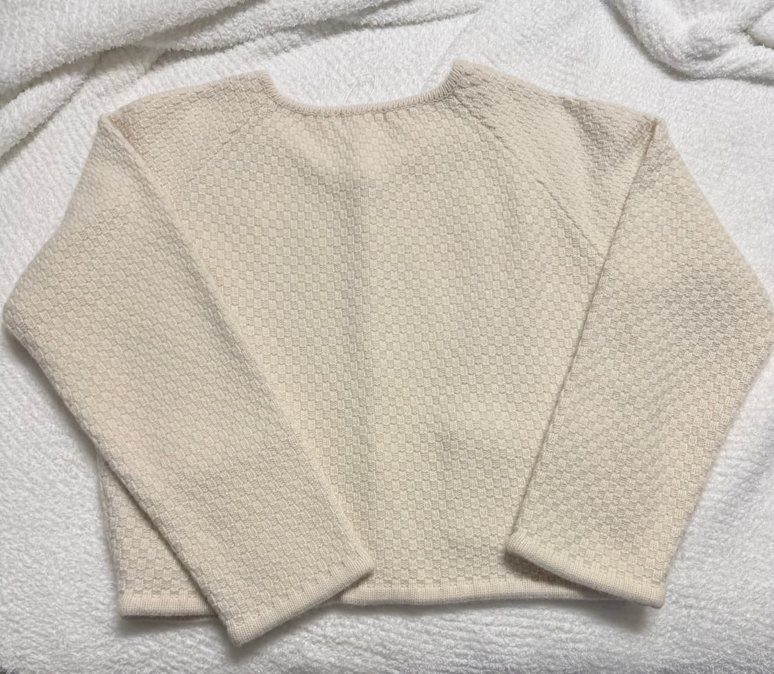 아카이브제이투유 oversized diana cardigan ivory 상품이미지3