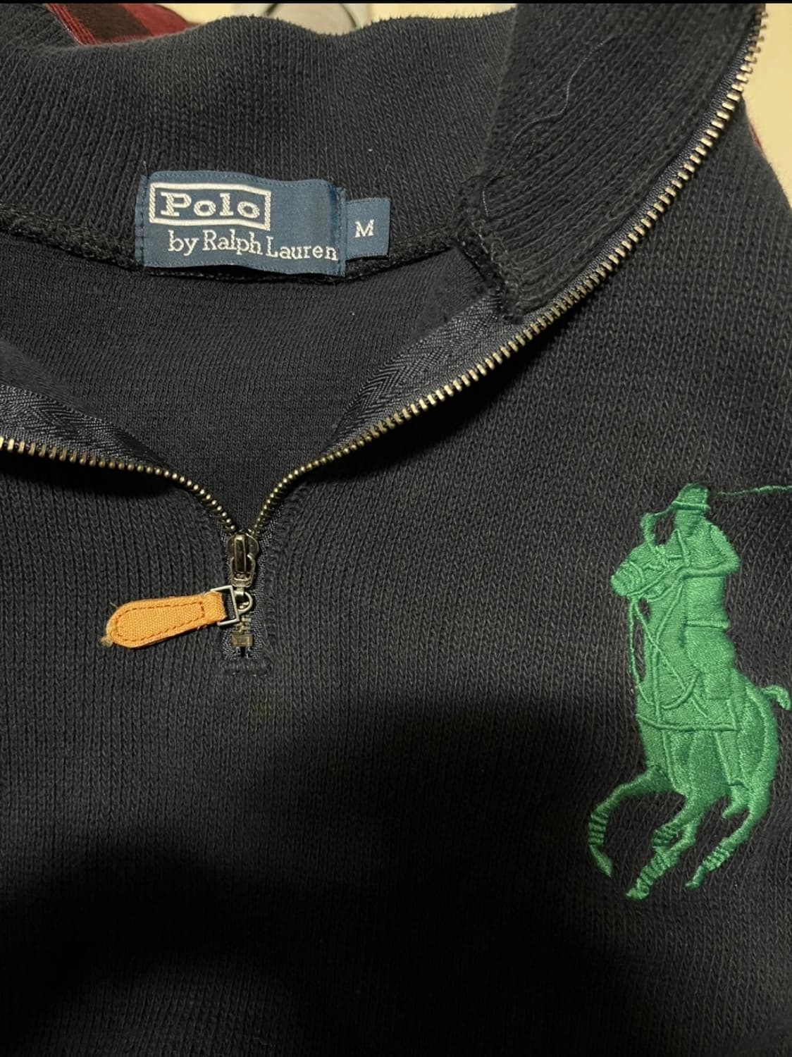 폴로 랄프로렌 하프집업 M 빅포니 상품이미지2