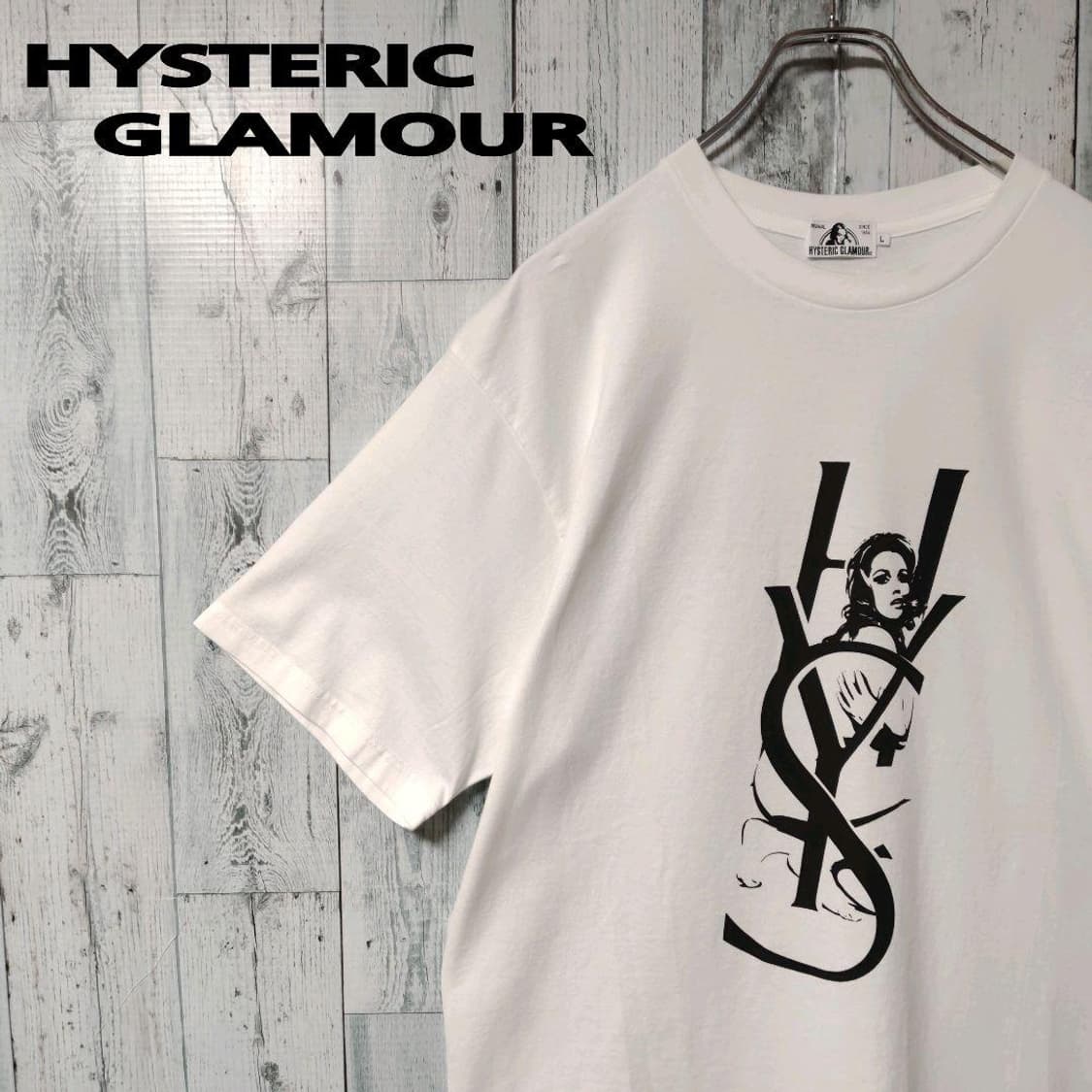 히스테릭 글래머 노바디 노우즈 히스걸 티셔츠 상품이미지1