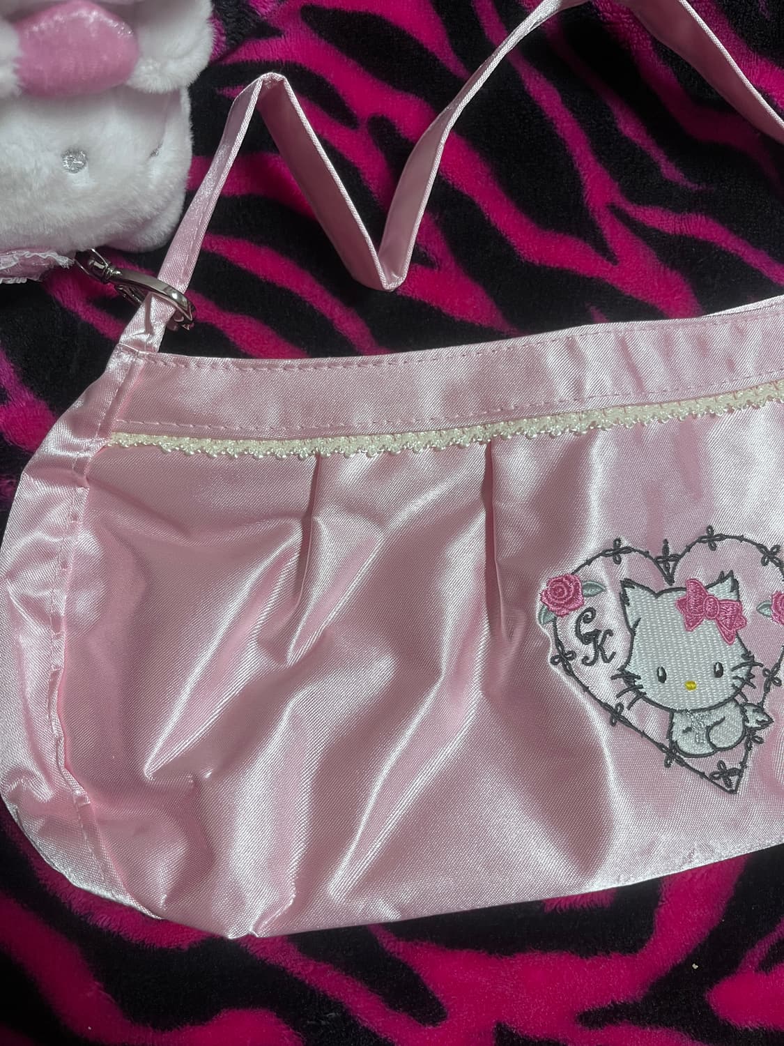 고전키티 챠미키티 히메갸루 숄더백 ㅅㅊ 키티스트랩 마스코트 인형 상품이미지3