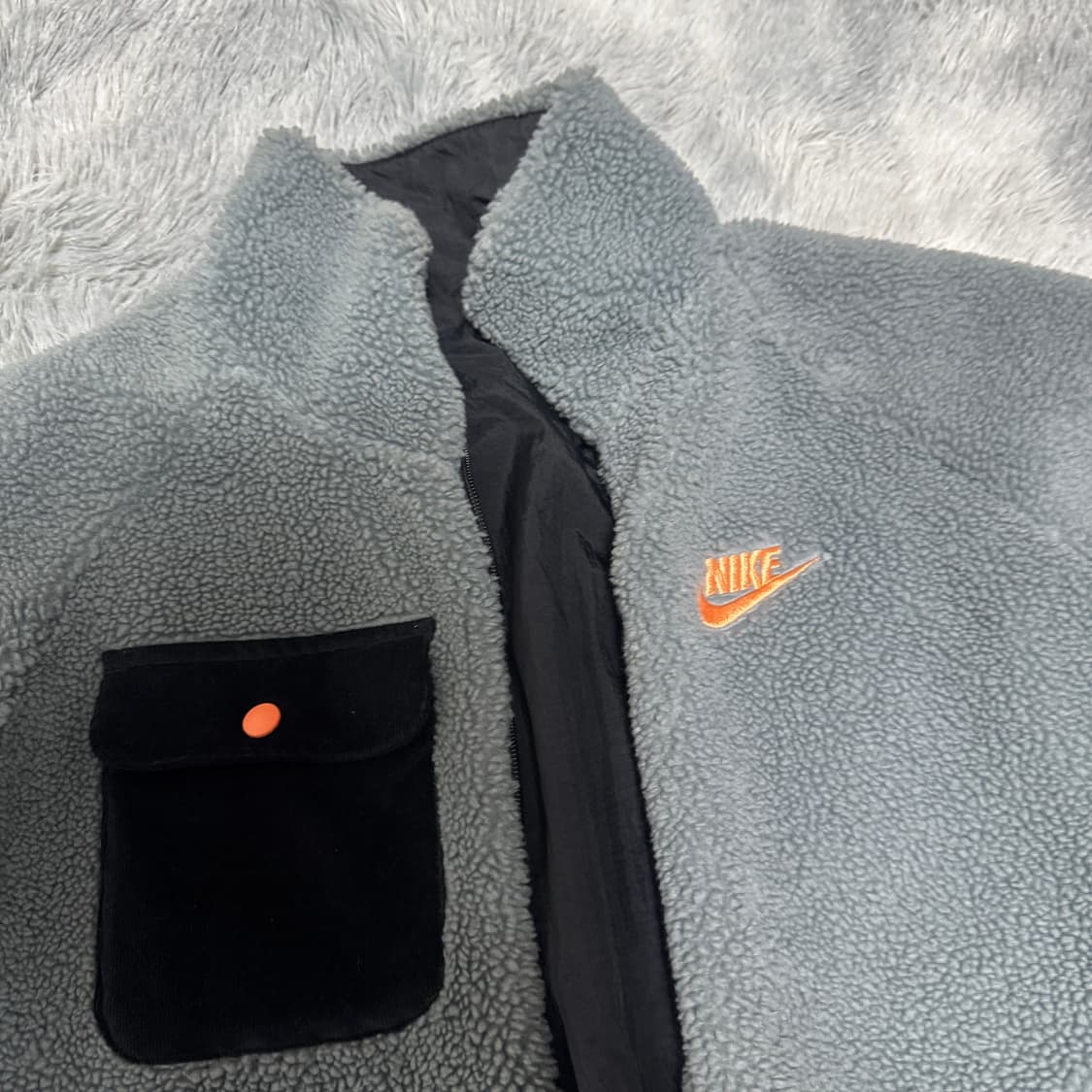 나이키 리버시블 후리스자켓 100사이즈 상품이미지2
