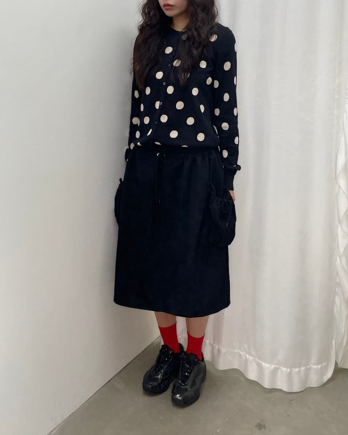 Limi Feu 스트링 스커트 상품이미지2