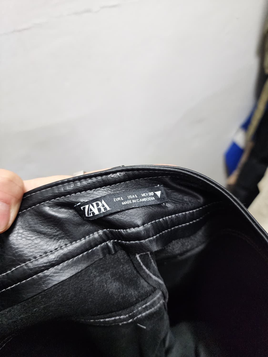 자라 레더 벌룬팬츠  상품이미지7