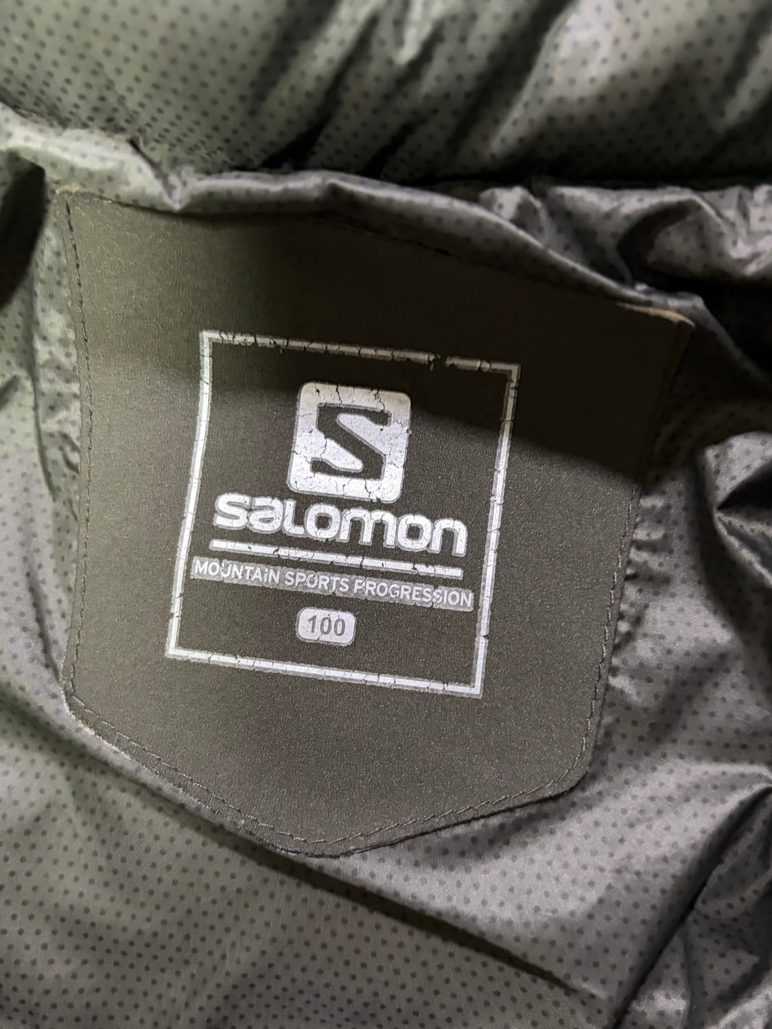 살로몬 패딩 모션프리다운 100 슬림105 (L) 상품이미지6