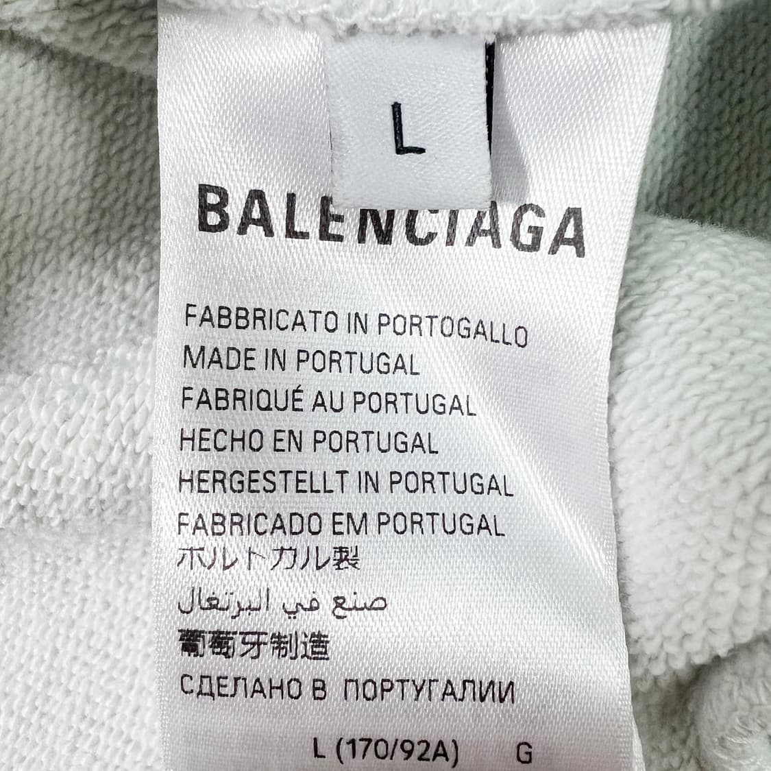 발렌시아가 24ss 타투 후드집업 상품이미지9