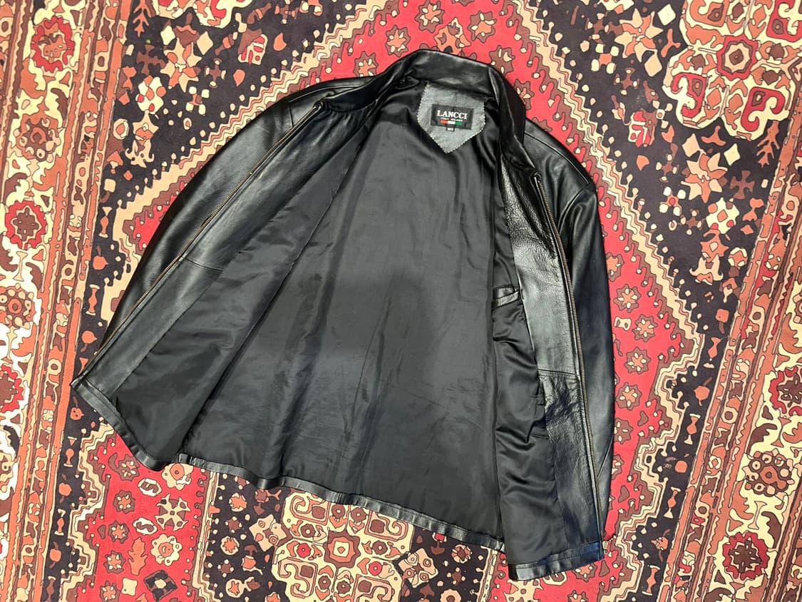 ( XL ) 이태리 가죽자켓 레더자켓 양가죽자켓 빈티지가죽  상품이미지3