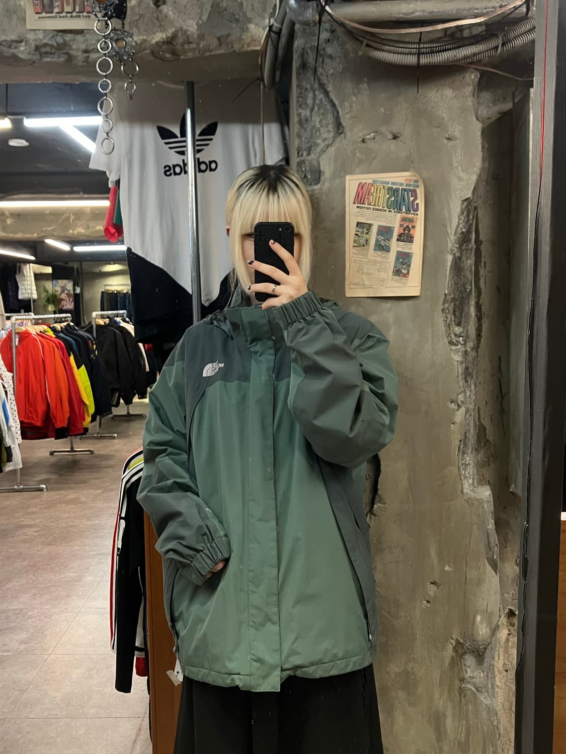 노스페이스 점퍼 그린 100 #csz1995 상품이미지2