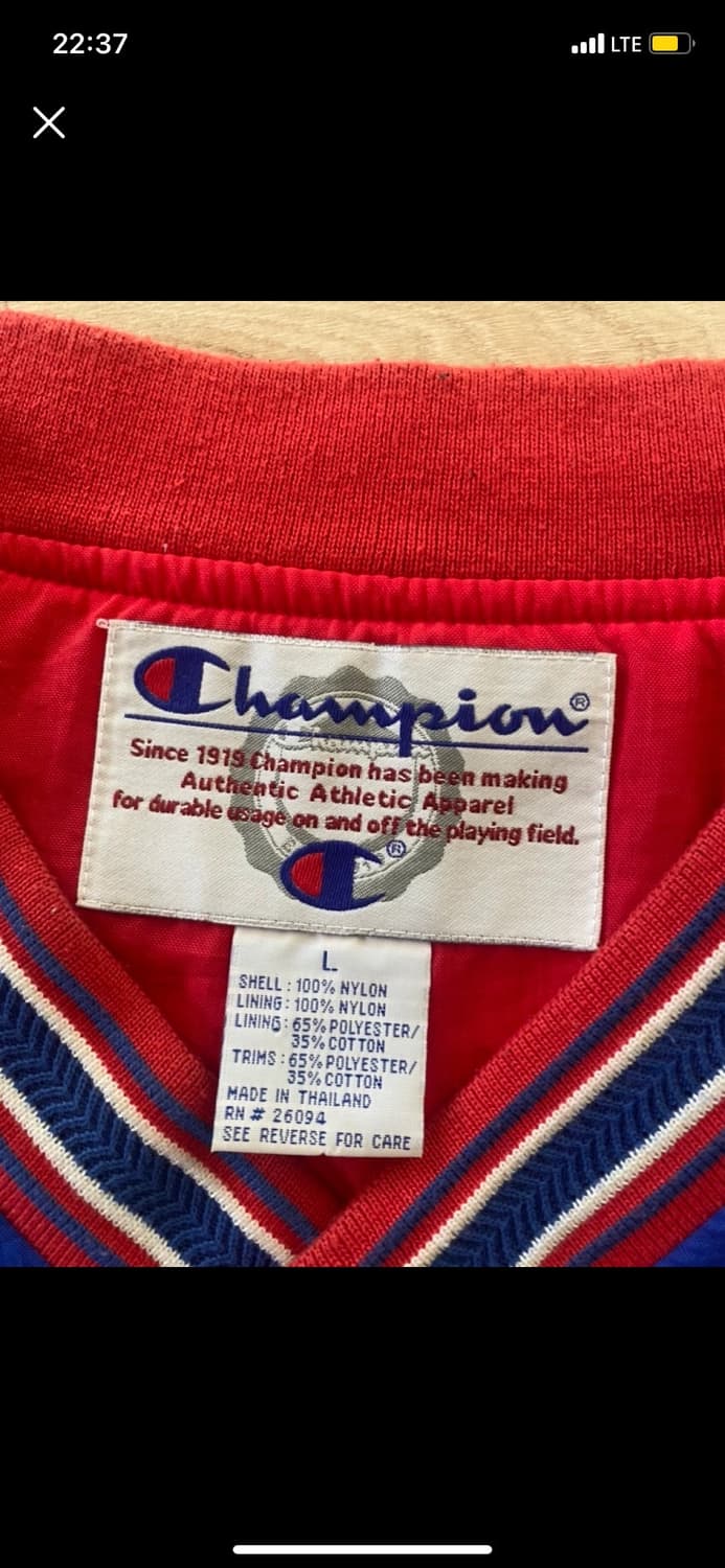 Champion NFL Patriots 빈티지 바람막이 (정품) 상품이미지3