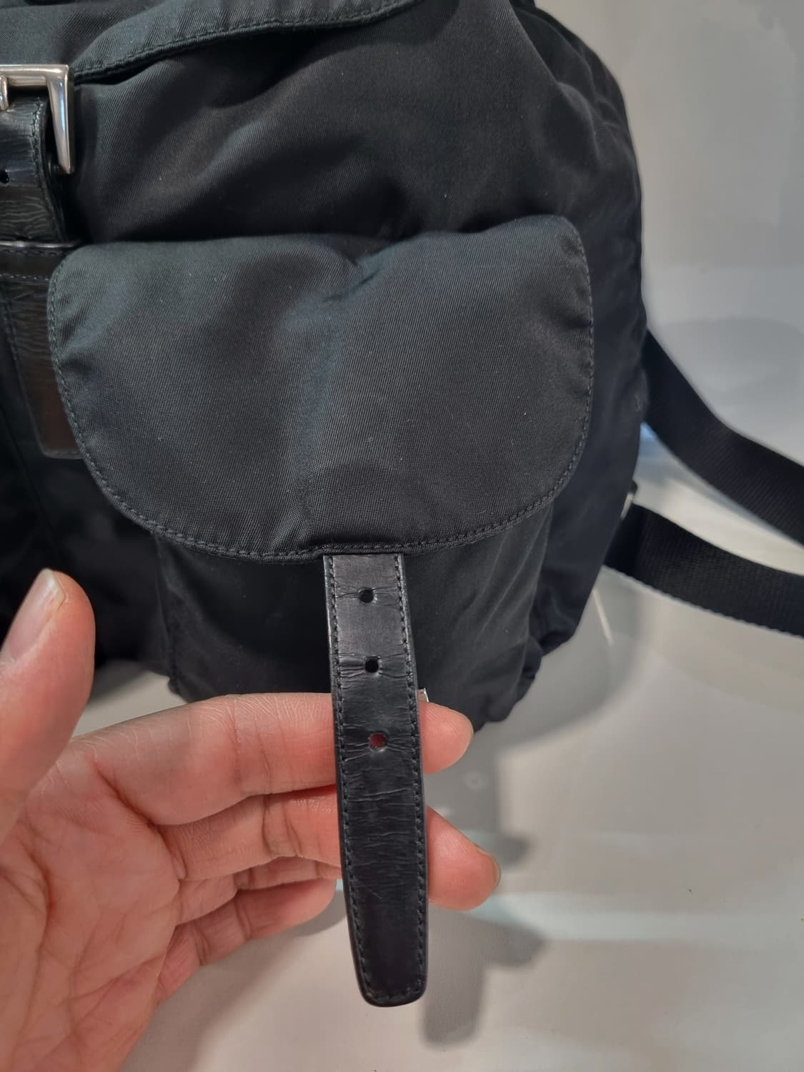 정품 프라다 백팩 상품이미지5