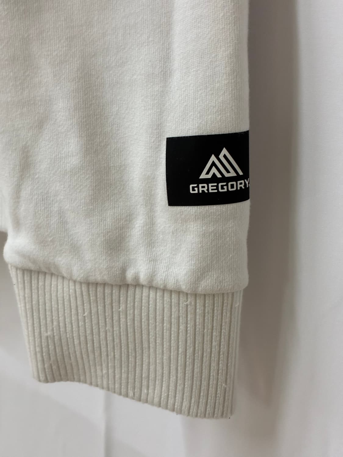 그레고리 화이트 맨투맨 XXL 상품이미지3