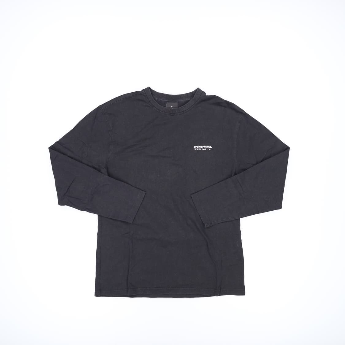 S 그루브라임 블랙 긴팔티 0317H1 상품이미지1