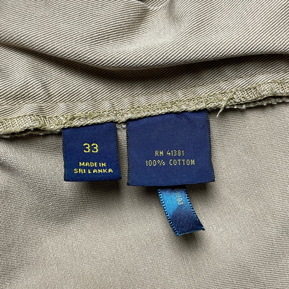 RALPH LAUREN 랄프로렌 베이지 치노 하프팬츠 A01111 상품이미지10