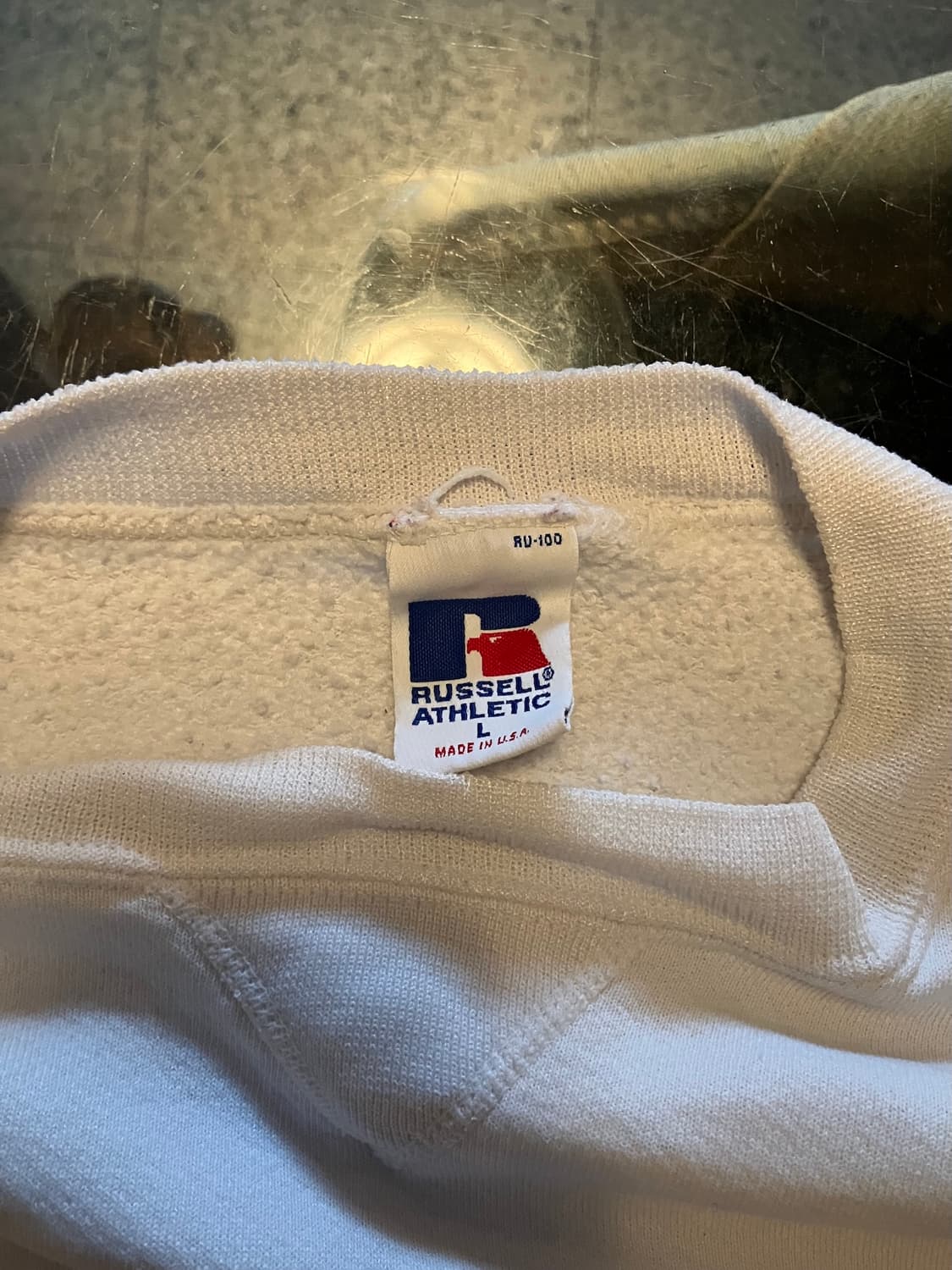 90s USA 빈티지 러셀 플레인 스웻 셔츠 맨투맨 상품이미지7