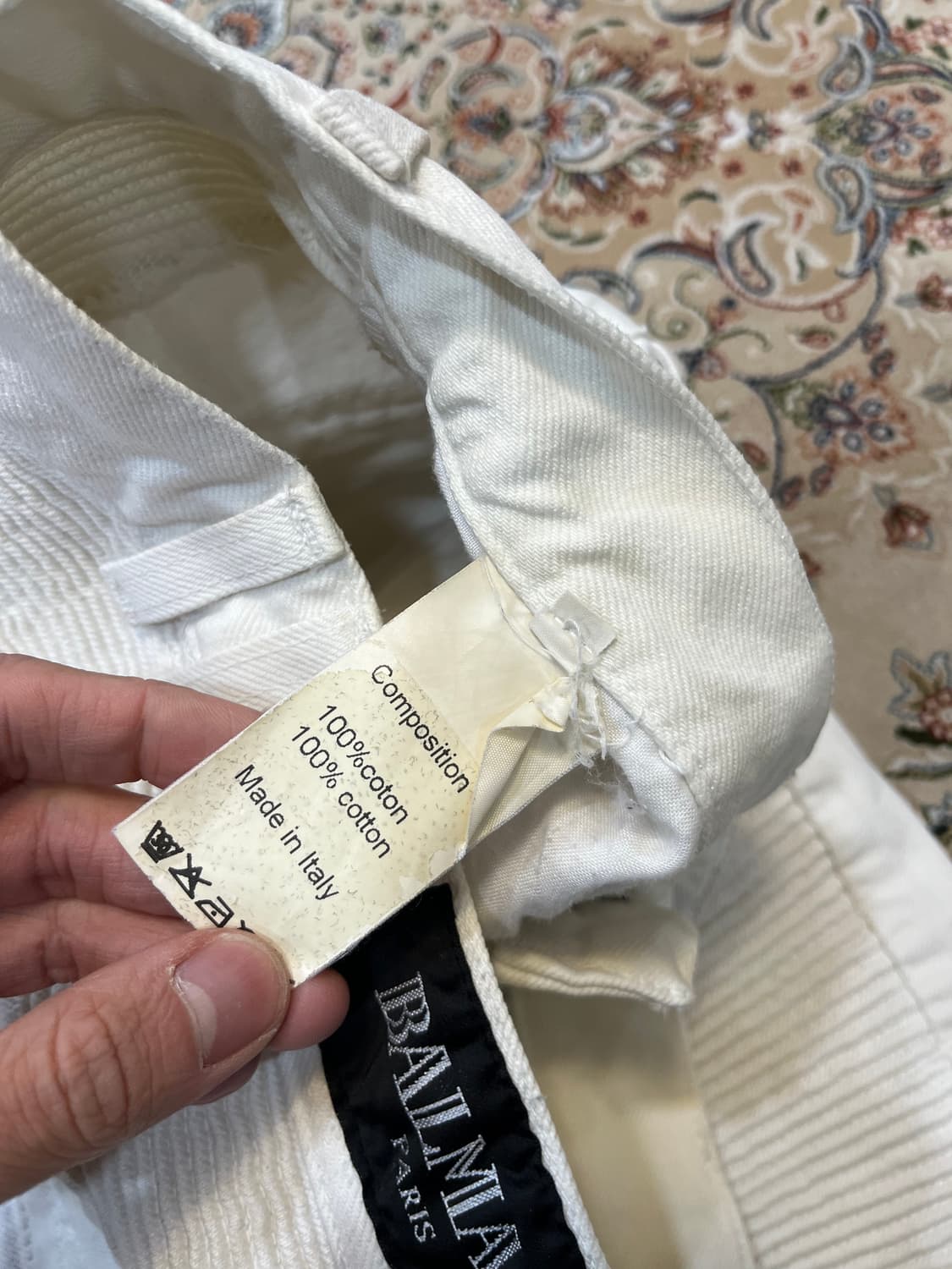 발망 바이커 데님 팬츠 바지 상품이미지8