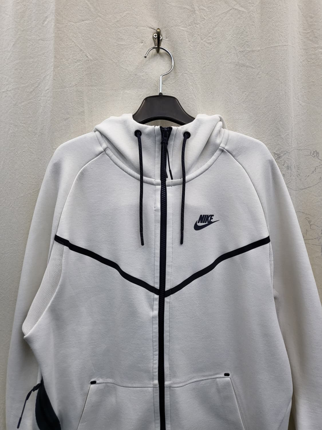 나이키 테크 플리스 화이트 후드 상품이미지3