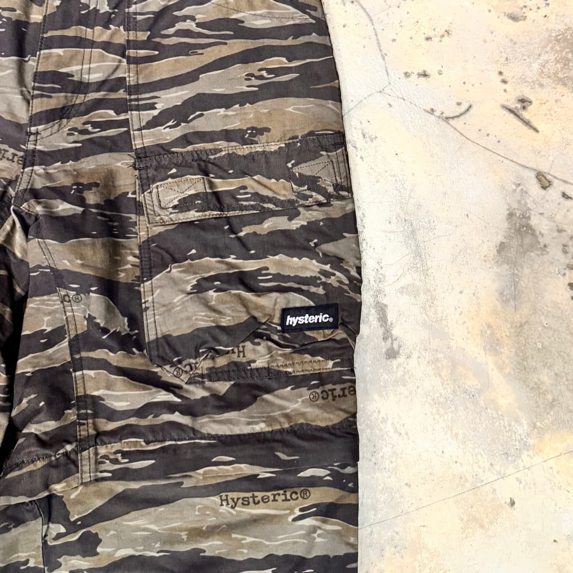 히스테릭글래머 2웨이 밀리터리 카고팬츠 카모 상품이미지5