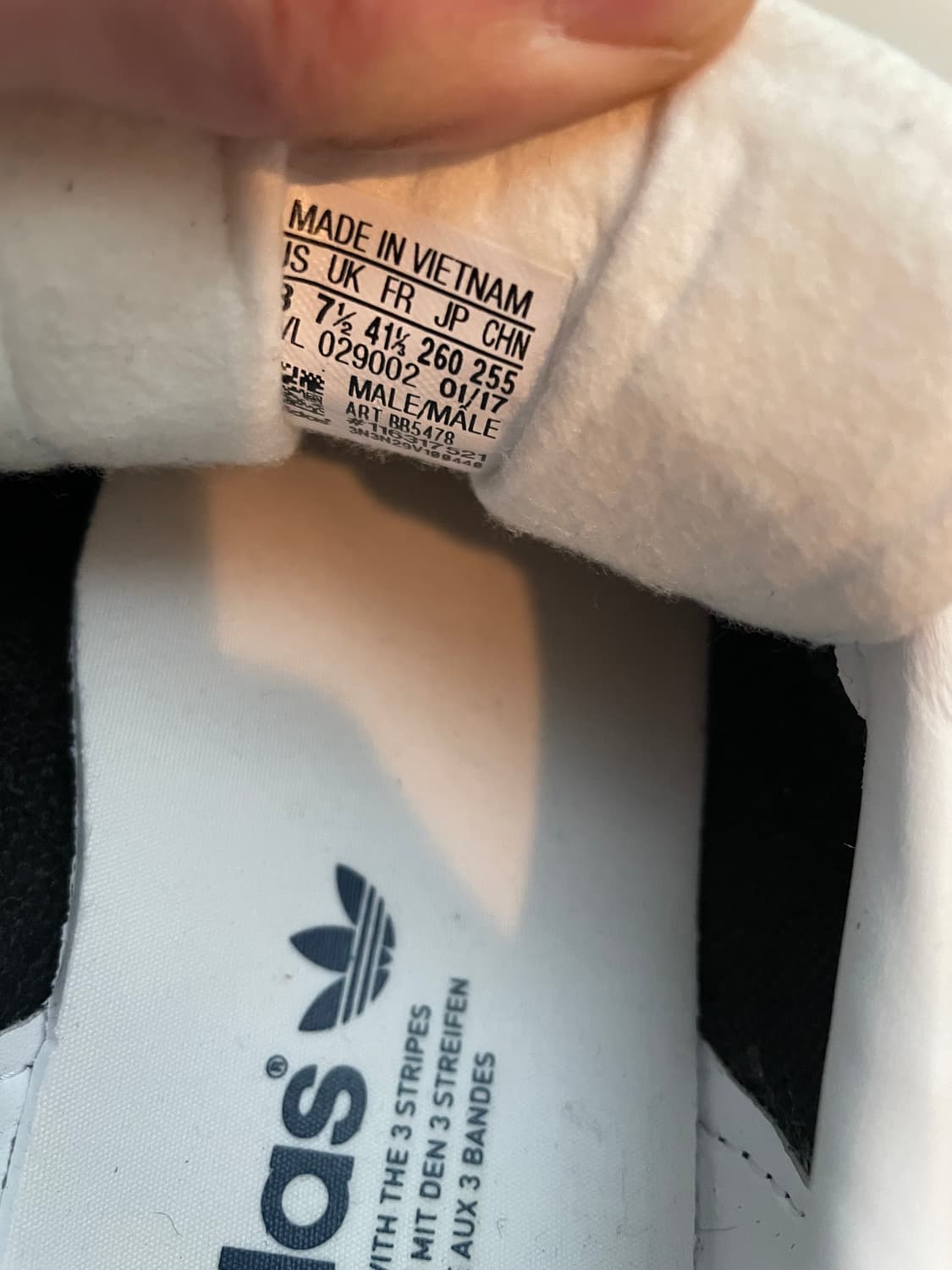 아디다스 가젤 네이비 260 상품이미지3