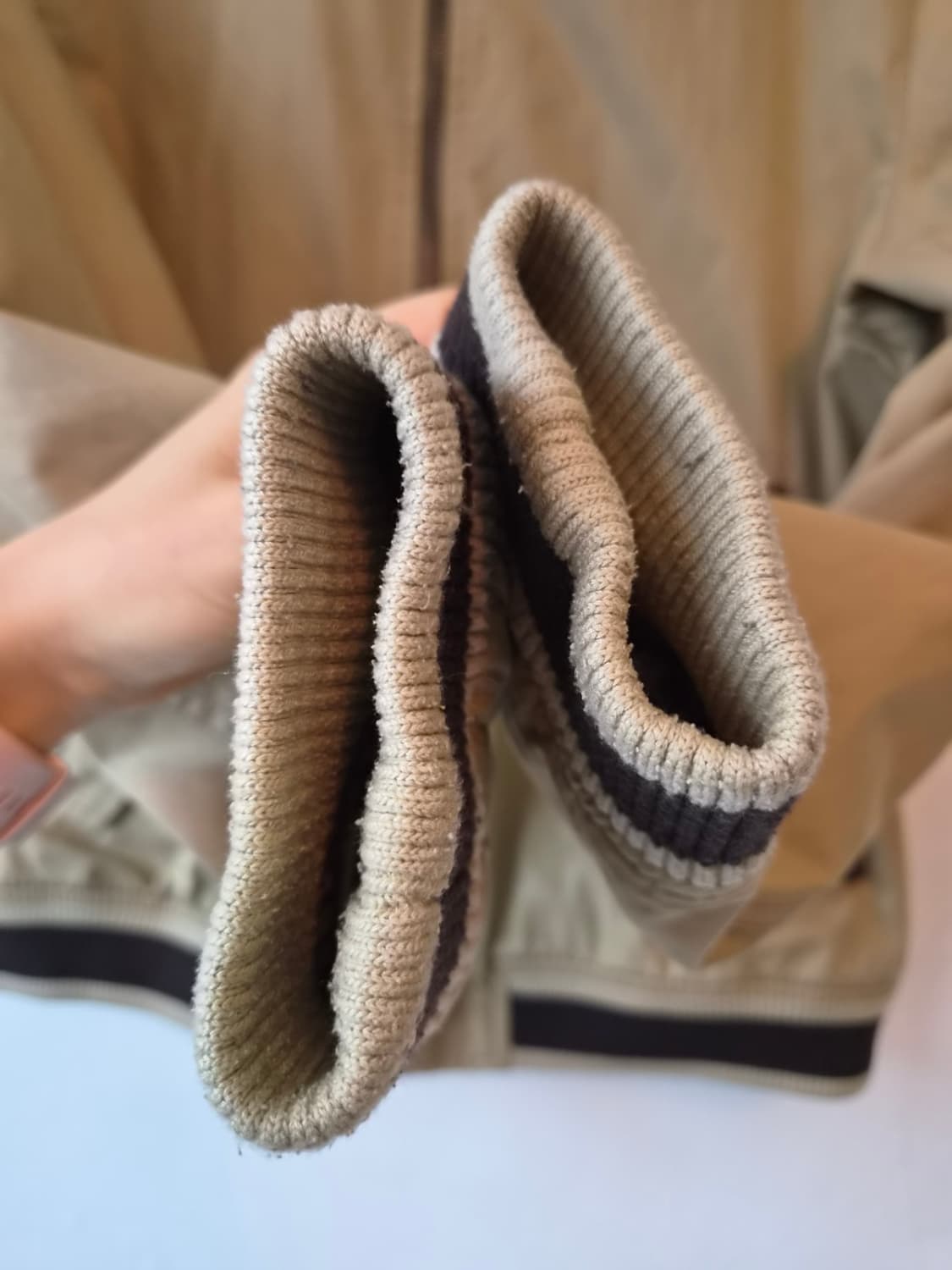 코치 남성 바라쿠타 블루종집업자켓 M사이즈 상품이미지5