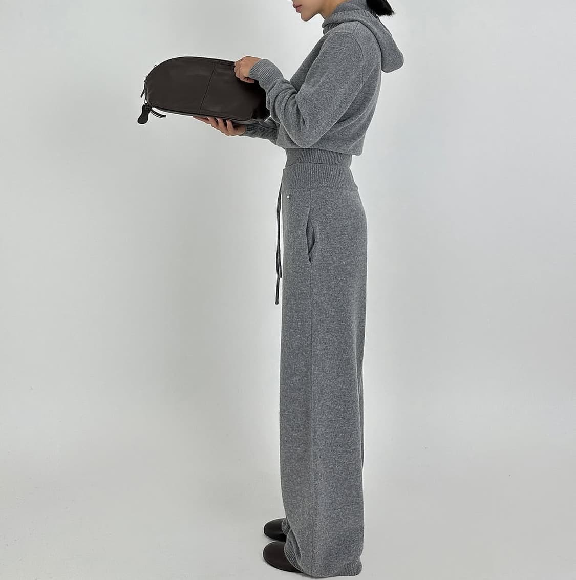 드노리타 하이엔드 메리노 셋업 - 그레이 상품이미지4