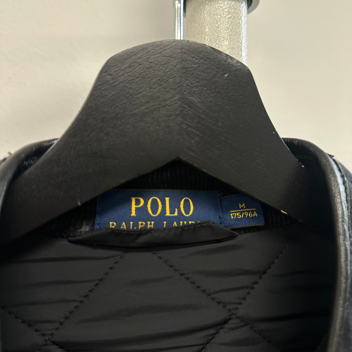 폴로 쉽스킨 양가죽 디테일 퀼팅 자켓 상품이미지7