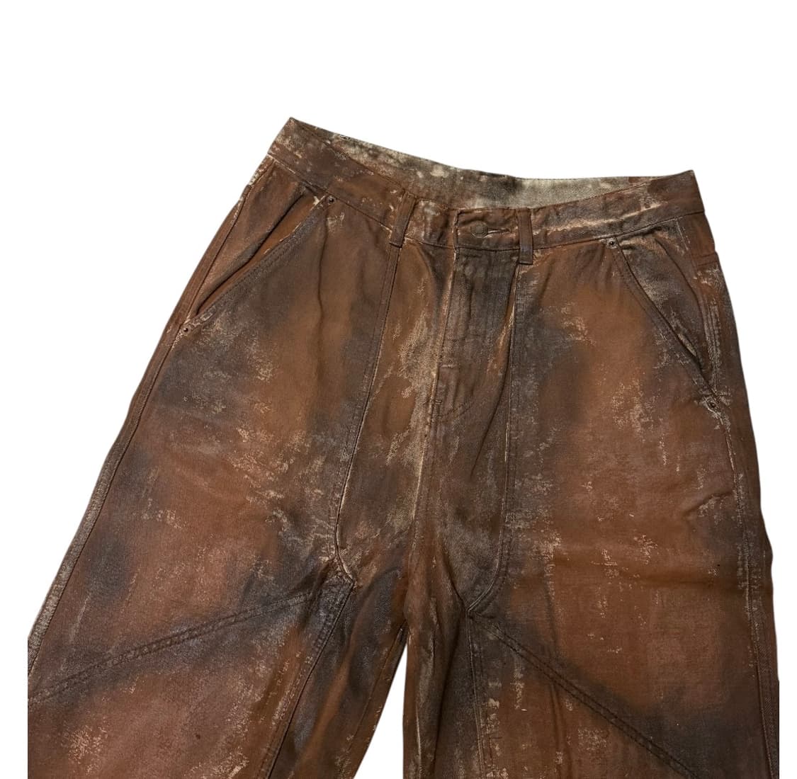 Handmade custom paint washing pants 상품이미지5