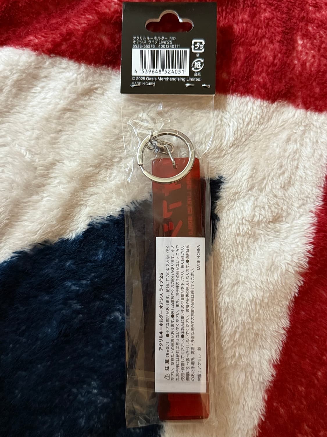오피셜 오아시스 라이브 25 일본한정판 아크릴 키링 상품이미지3