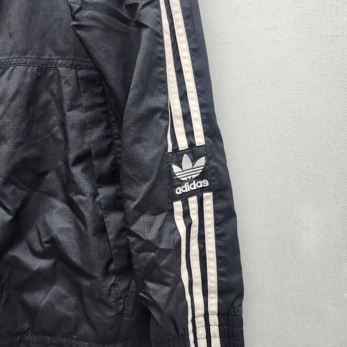 아디다스 삼선 락업 후드 바람막이 자켓 M 상품이미지2