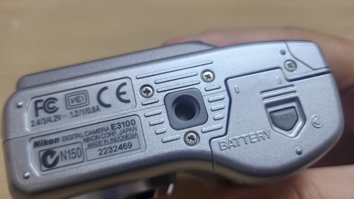 작례O)니콘 쿨픽스 3100 Nikon coolpix 3100 빈티지디카 상품이미지5