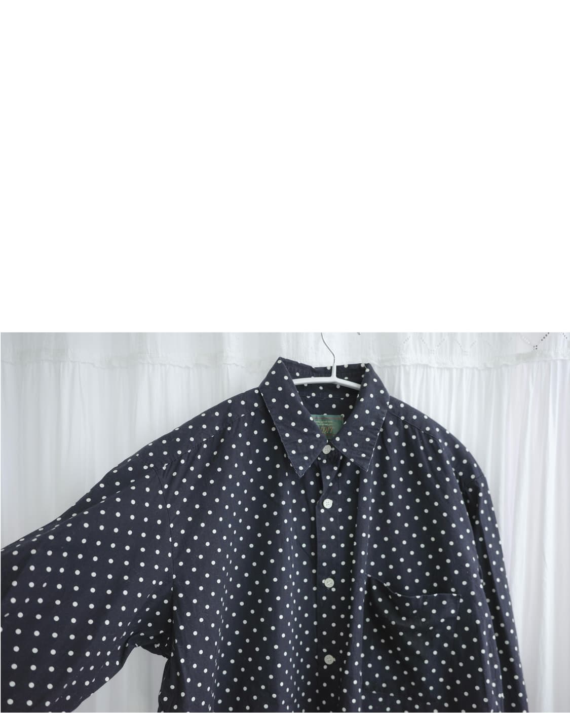 Dot bandit shirt 상품이미지3