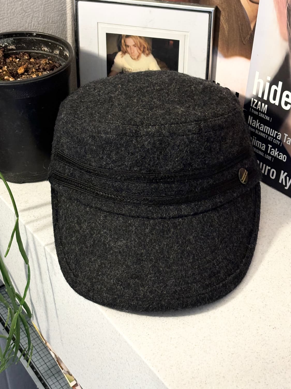 Ca4la 울 밀리터리 캡 상품이미지1