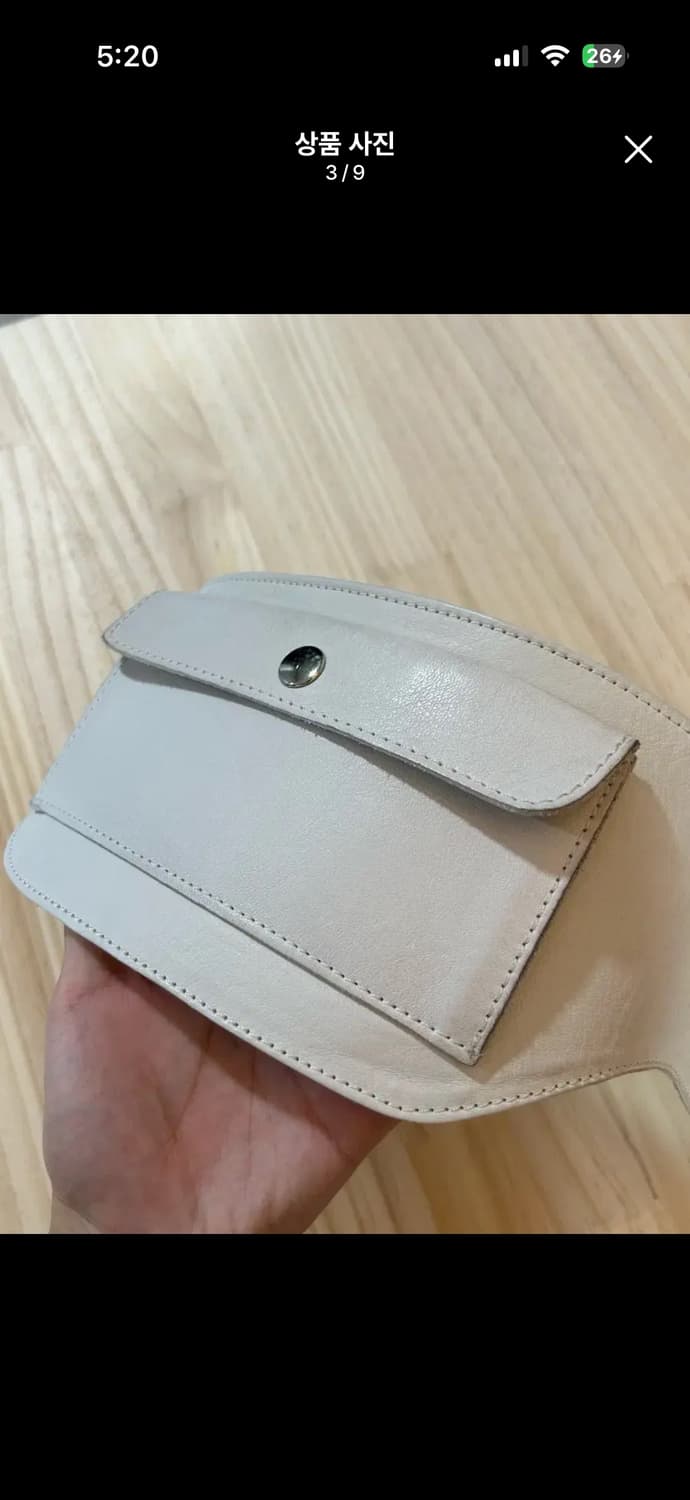 기마구아스 리노 벨트 화이트 (블랙염색작업가능) 상품이미지2