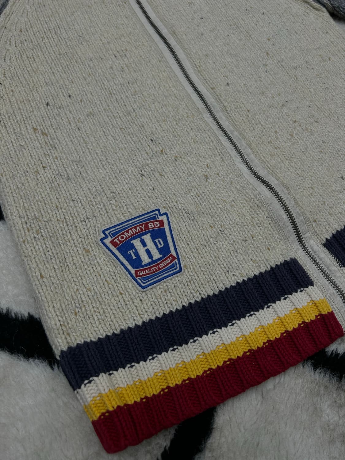 [S]타미힐피거 85컬렉션 풀집업 니트 상품이미지1