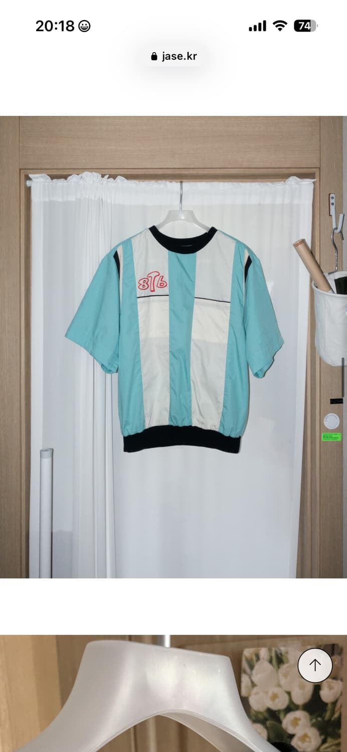 kapital 8tb bowling half pullover 소다 상품이미지2