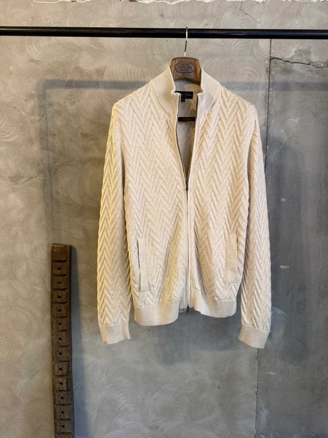 브룩스 브라더스 짚업 가디건 100 상품이미지3