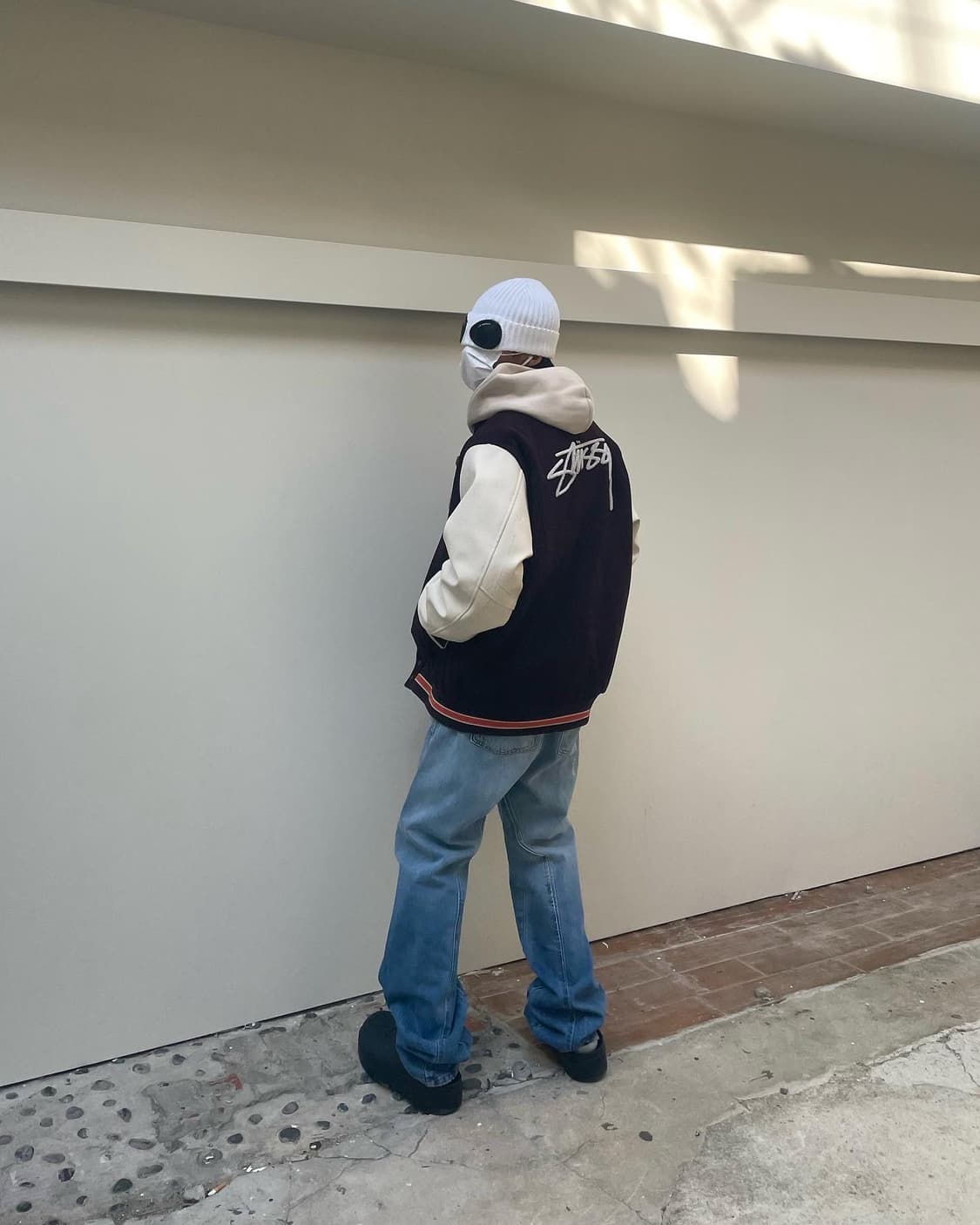 무남 투톤 데님팬츠 (L) 상품이미지1