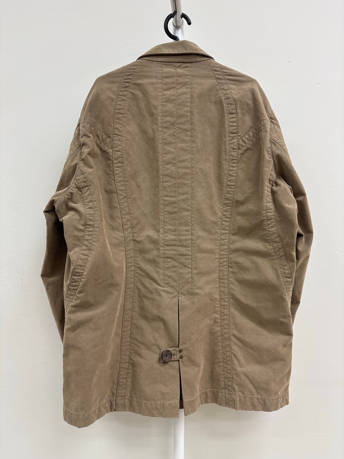 빈티지 베이지 브라운 오버핏 자켓 상품이미지9