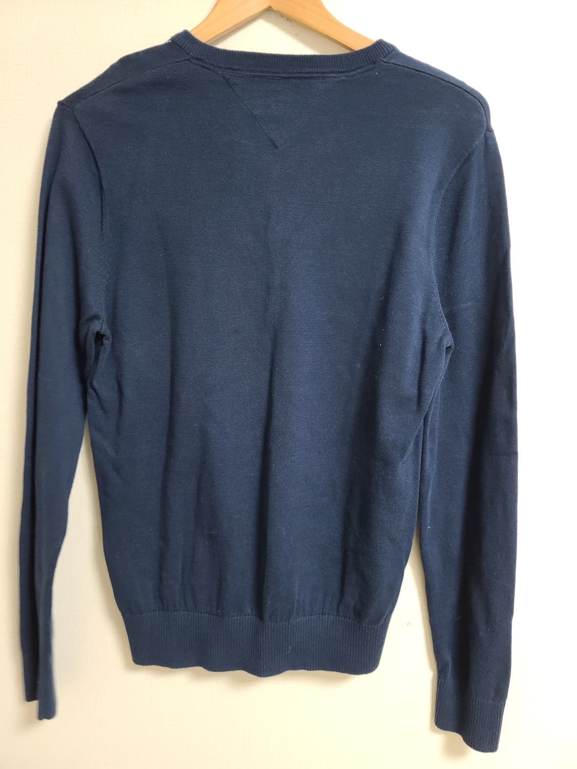 타미힐피거 아가일 V넥 니트 S 55적당 상품이미지5