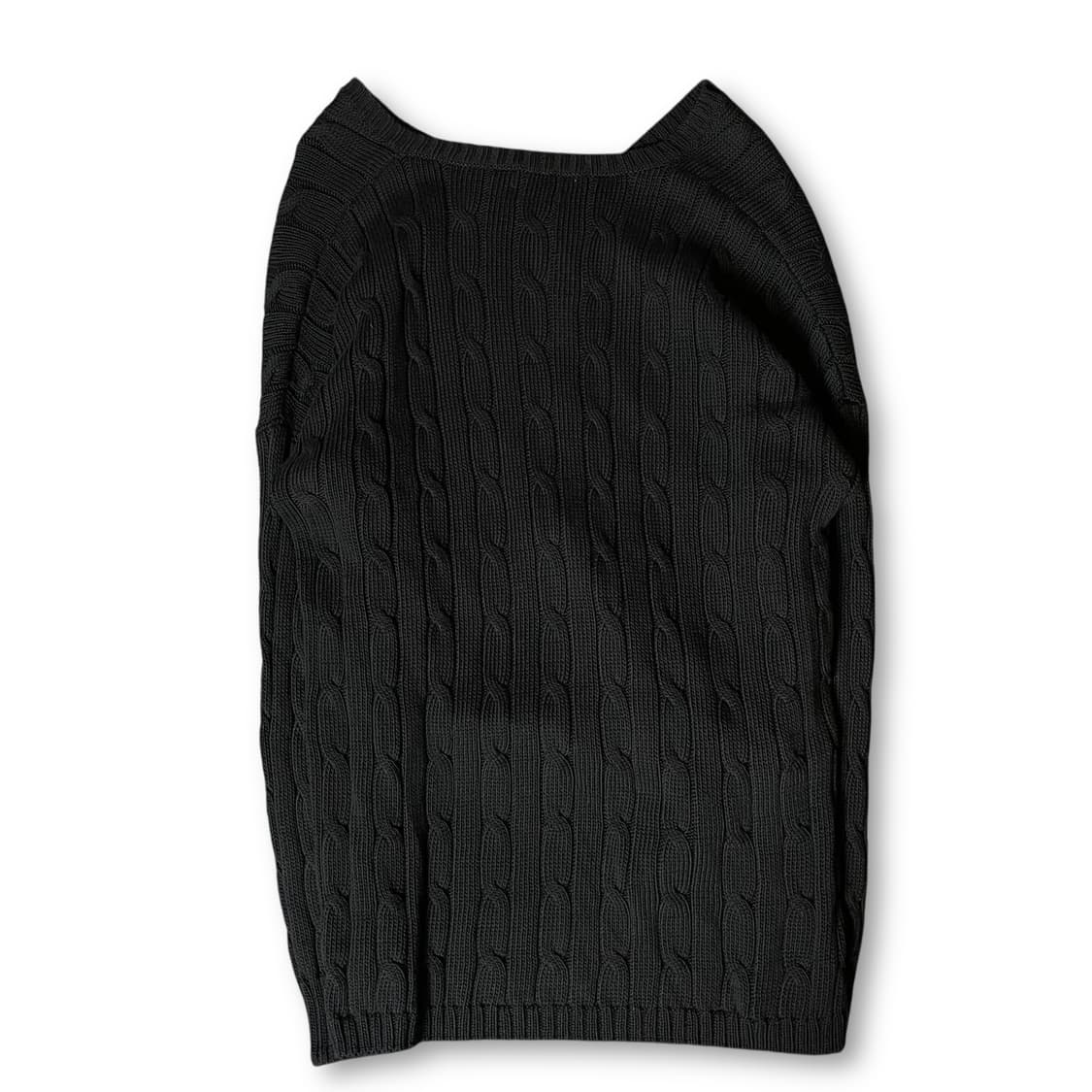 폴로랄프로렌 레드포니 블랙 케이블 긴팔 니트 M 상품이미지2